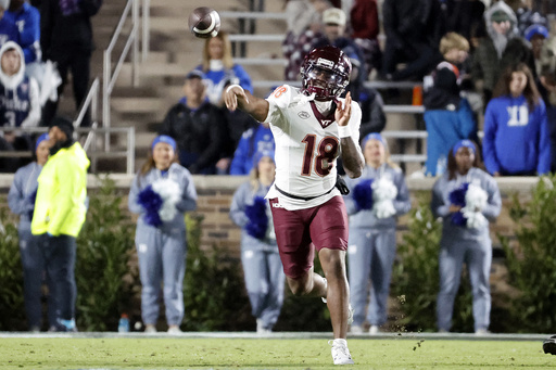 Duke triumphs over Virginia Tech 31-28 as Murphy and Pancol connect for three touchdown plays.