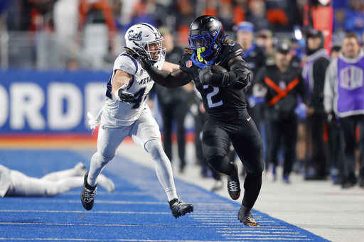 Heisman contender Ashton Jeanty guides No. 13 Boise State in matchup against San Jose State