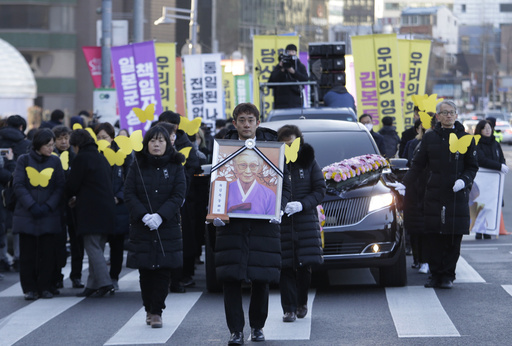 Ex-South Korean lawmaker convicted of misappropriating funds designated for sexual slavery survivors