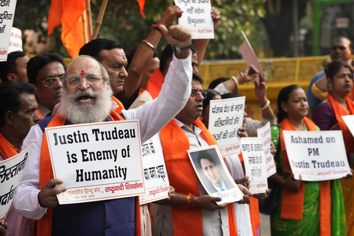 Protest at Canadian Hindu temple dispersed following police discovery of weapons