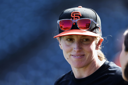 Alyssa Nakken, MLB’s first-ever full-time female coach, departs Giants for a position with the Guardians.