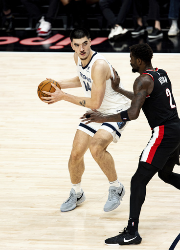 Jaren Jackson scores 20 as Memphis dominates Blazers 134-89