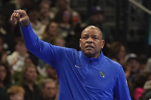 Bucks coach Doc Rivers responds to penalty by stating he needed to protect his player.