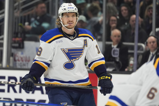 Blues center Robert Thomas set to make comeback Tuesday after being sidelined for 12 games due to an ankle fracture.