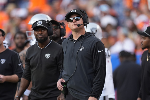 Raiders dismiss offensive coordinator Luke Getsy along with two additional offensive staff members.