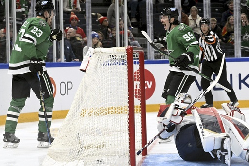 Barkov shines with 4 points in his native Finland as Panthers defeat Stars 6-4