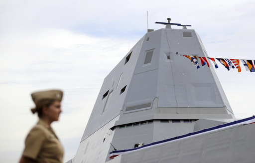 Stealth destroyer will host first hypersonic missile aboard a US naval vessel.