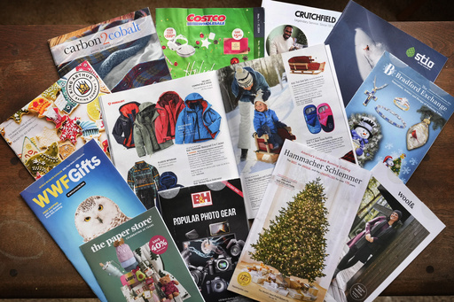 The reason behind the reduced size of your beloved catalogs this holiday season