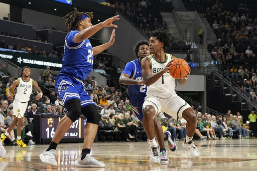 Baylor, ranked 17th, dominates at home again with Nunn contributing 23 points in a 91-60 victory against New Orleans.