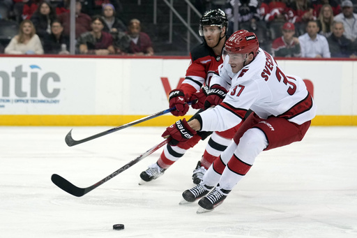 Bratt nets a pair and adds an assist in Devils’ 4-2 victory against Hurricanes