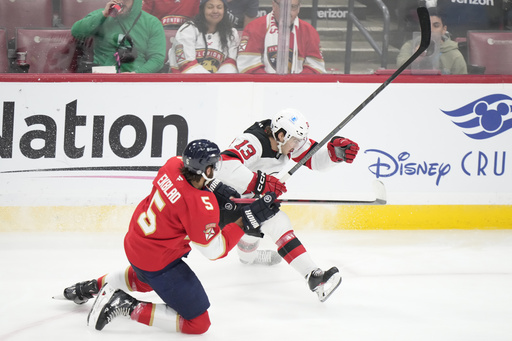 Devils net three power play goals, defeat Panthers 6-2 to complete sweep of reigning champs