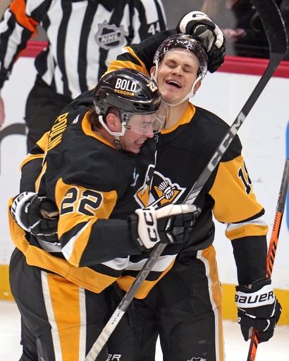 Malkin nets decisive shootout goal as Penguins edge Sharks 4-3