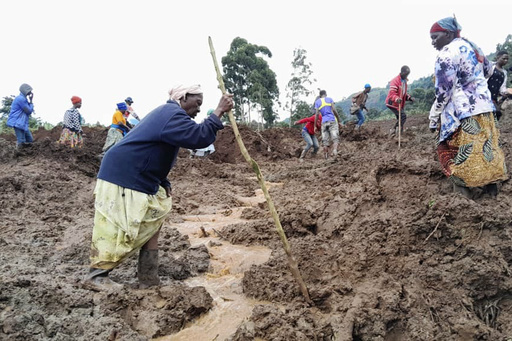 Toll from Uganda landslides climbs to 20 as efforts continue to find additional victims