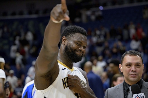 Zion Williamson ruled out for Pelicans’ game against Hawks due to hamstring tightness.