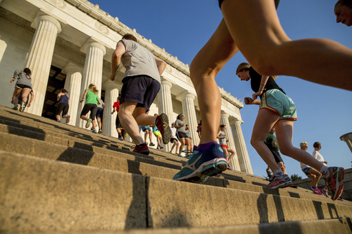 The November Project encourages outdoor exercise and socialization throughout the winter months.