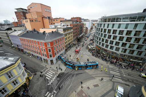 Norway tram operator claims he blacked out before colliding with a store