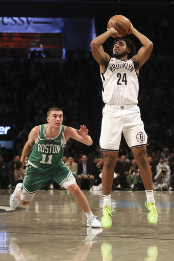 Tatum nets 36, Celtics dominate second half to defeat Nets 139-114