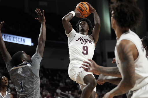 Phelps nets 18 in first game for No. 13 Texas A&M’s 87-55 victory against rebranded East Texas A&M.