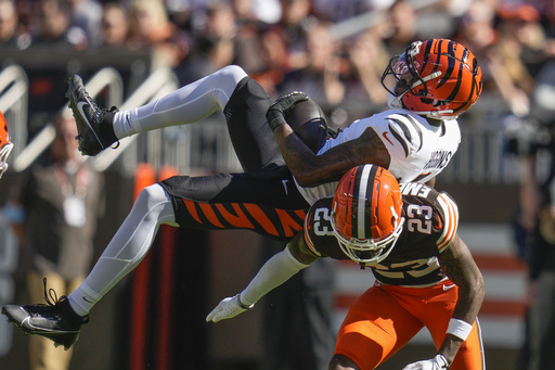 Bengals wide receiver Tee Higgins is likely to participate in the game on Sunday versus the Chargers.