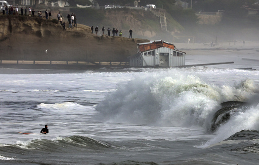 Severe storm strikes California’s central coast, linked to a man’s death and a partially collapsed pier