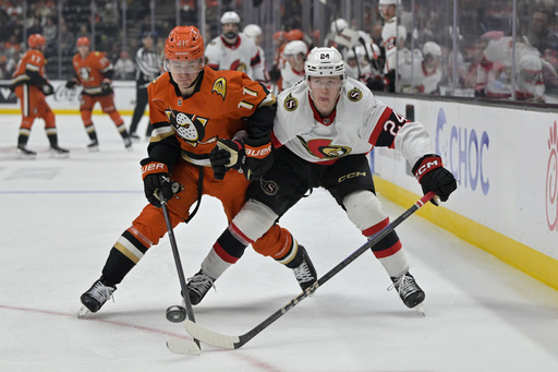 Ducks Forward Trevor Zegras exits game suddenly, confirmed out due to lower-body injury.