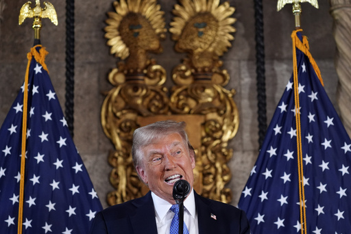 Trump shares thoughts on NYC mayor, vaccine policies, and drone technology during an impromptu press briefing at Mar-a-Lago