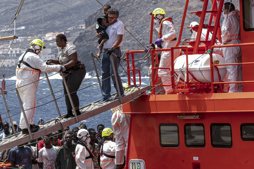 Aid organization reports over 10,000 migrants have perished at sea while attempting to reach Spain this year.