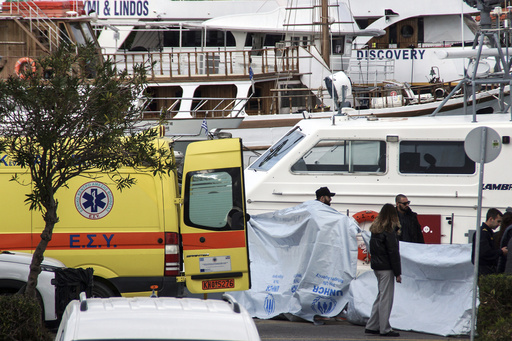 Eight fatalities confirmed, 18 survivors found after migrant speedboat overturns off the coast of Rhodes, Greece