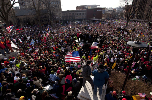 Wisconsin unions achieve a significant victory as court decision reinstates collective bargaining rights.