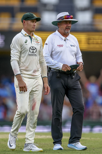 Continuous rainfall leads to a probable stalemate in the third cricket test match between India and Australia.