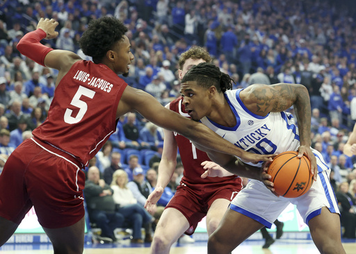 Fifth-ranked Kentucky secures victory over Colgate with strong second-half performance, winning 78-67