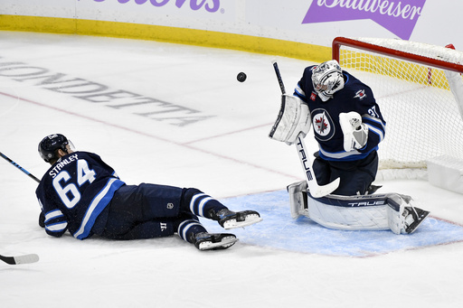 Kyrou nets a pair while Holloway contributes with a goal and assist in Blues’ 4-1 victory over faltering Jets