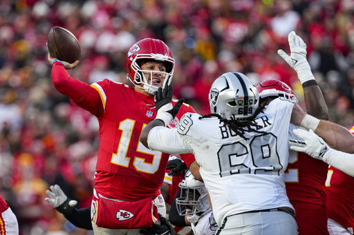 Chargers seek to break 6-game losing streak versus Chiefs in Sunday night matchup at Arrowhead Stadium