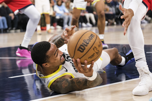 James Harden nets 24 of his 41 points in the opening quarter, leading Clippers to a 144-107 victory over Jazz.