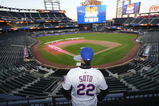 Mets produced a video featuring a statue of Juan Soto positioned next to Tom Seaver’s outside Citi Field to attract him.