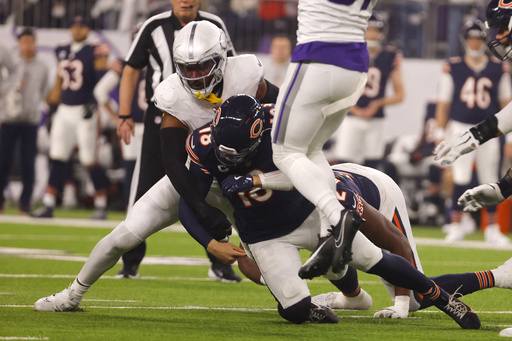 Vikings executed a powerful defensive display that exhausted the Bears.