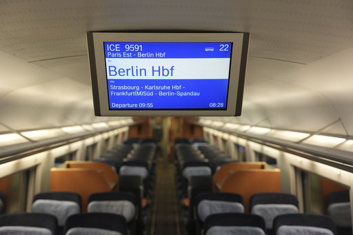 Germany and France introduce non-stop high-speed rail service connecting Berlin and Paris