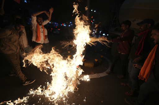 Bangladesh Nationalist Party supporters organize protest march amid ongoing tensions with India