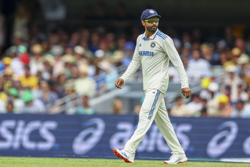 Rain disrupts the opening day of the third Test between Australia and India in Brisbane, leaving the series tied.