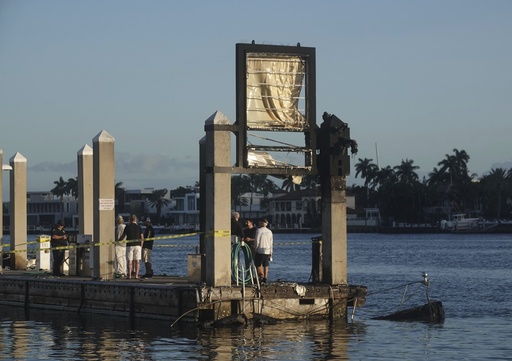 One dead and five injured in boat explosion at Florida marina