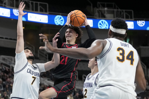 No. 23 San Diego State secures fifth consecutive victory with 71-50 win over California