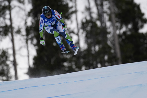 Women’s World Cup skiers prepare for first competition on challenging Birds of Prey downhill track.