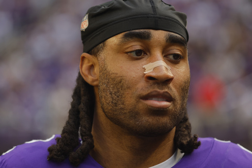 Vikings declare cornerback Stephon Gilmore unavailable for Falcons game due to hamstring issue.