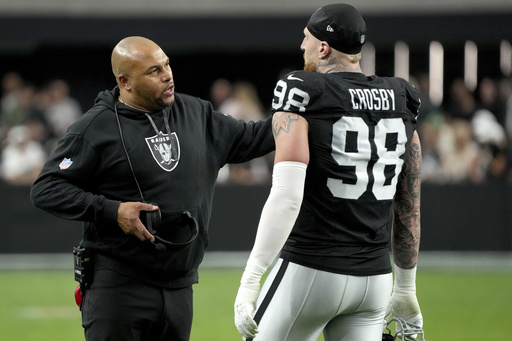 Maxx Crosby announces ankle surgery, sidelining him for the remainder of the Raiders season.