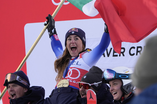 Italian skier Sofia Goggia clinches World Cup super-G title with guidance from close friend Lindsey Vonn