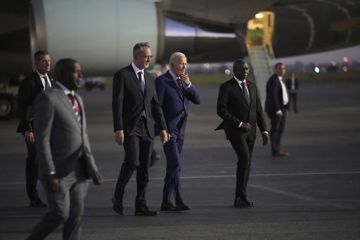 In Angola, Biden aims to highlight American investments and explore a museum dedicated to slavery.