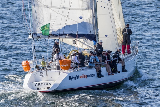 Two sailors lose their lives during the stormy opening night of the Sydney to Hobart yacht race, according to race officials.