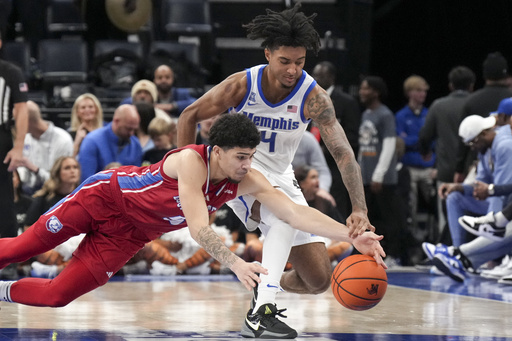 PJ Haggerty nets 23 points in No. 16 Memphis’ victory over Louisiana Tech, 81-71.