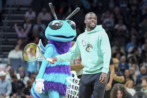 Tiafoe makes a comeback to Charlotte’s venue to see the Cavs face off against the Hornets after competing against Alcaraz in an exhibition match.