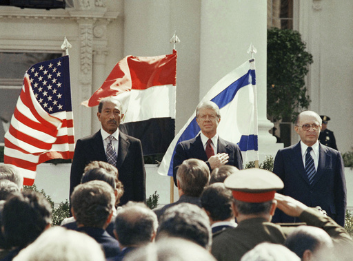 AP COVERAGE: Carter declares peace pact for the Middle East